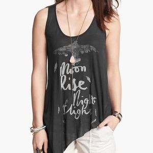Free People  Black Tank Top